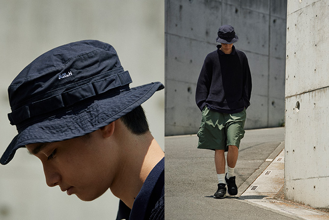 長谷川昭雄 AH.H×COMESANDGOES CORDURA HAT - ハット