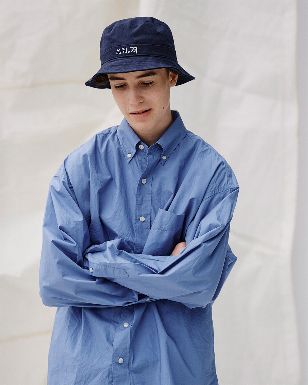 AH.H バケットハット BUCKET HAT L/XL 長谷川昭雄 - 帽子