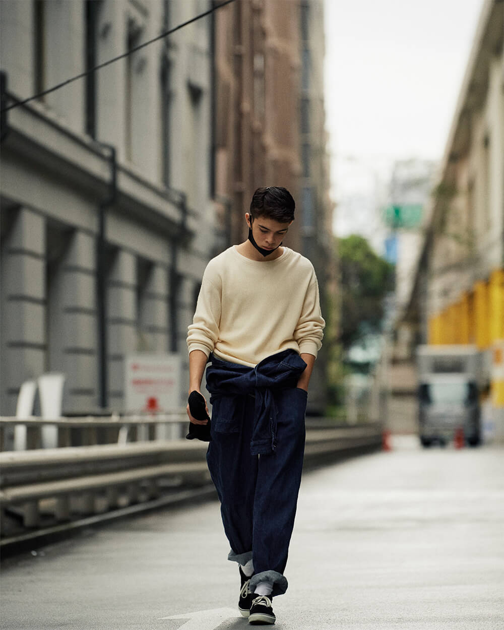 SNBYA.H】100% WASHABLE MERINO PANTS-