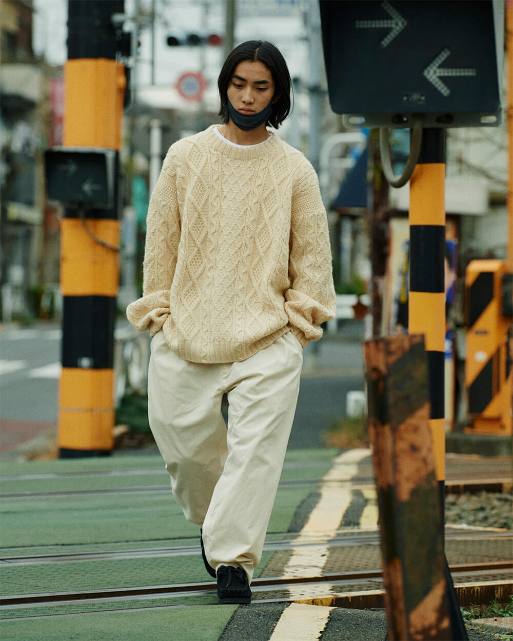 A.H / AH.H SWEATER 002 M ビッグセーター長谷川昭雄 - トップス