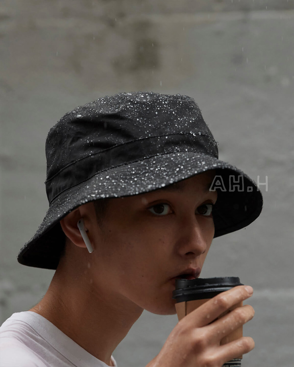 AH.H バケットハット BUCKET HAT L/XL 長谷川昭雄 - ハット