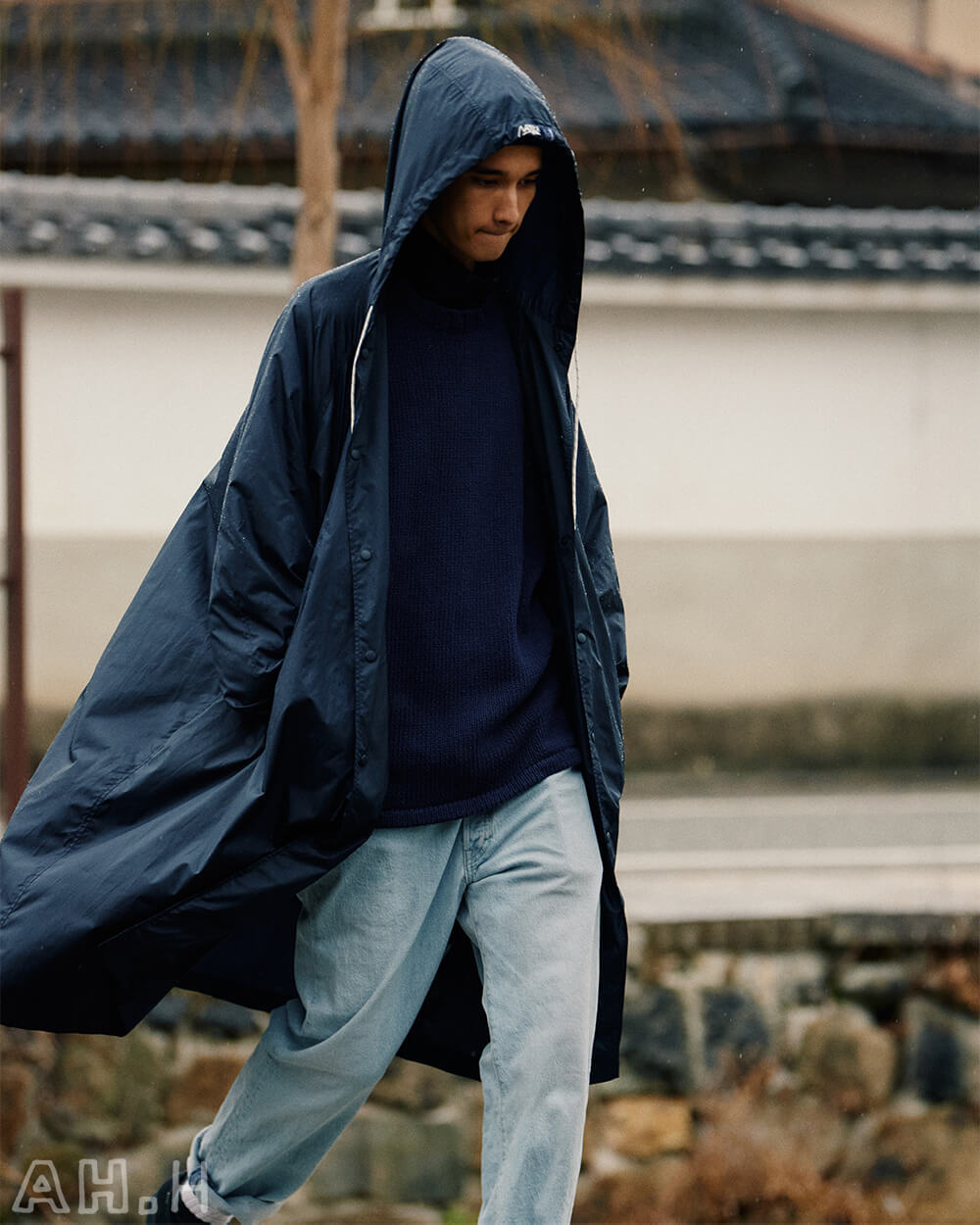 NAUTICA/ノーティカ Hooded Balmacaan Coat/フーデットバルマカーン