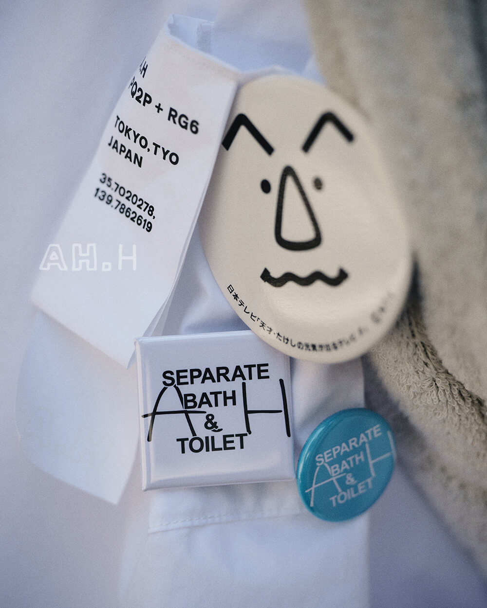 SEPARATE BATH \u0026 TOILET A.H セパバス 2点セット - 帽子