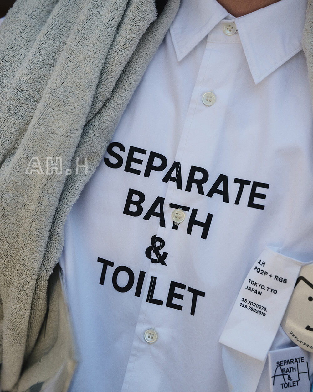 separate bath \u0026 toilet A.H 長谷川昭雄30セット限定品